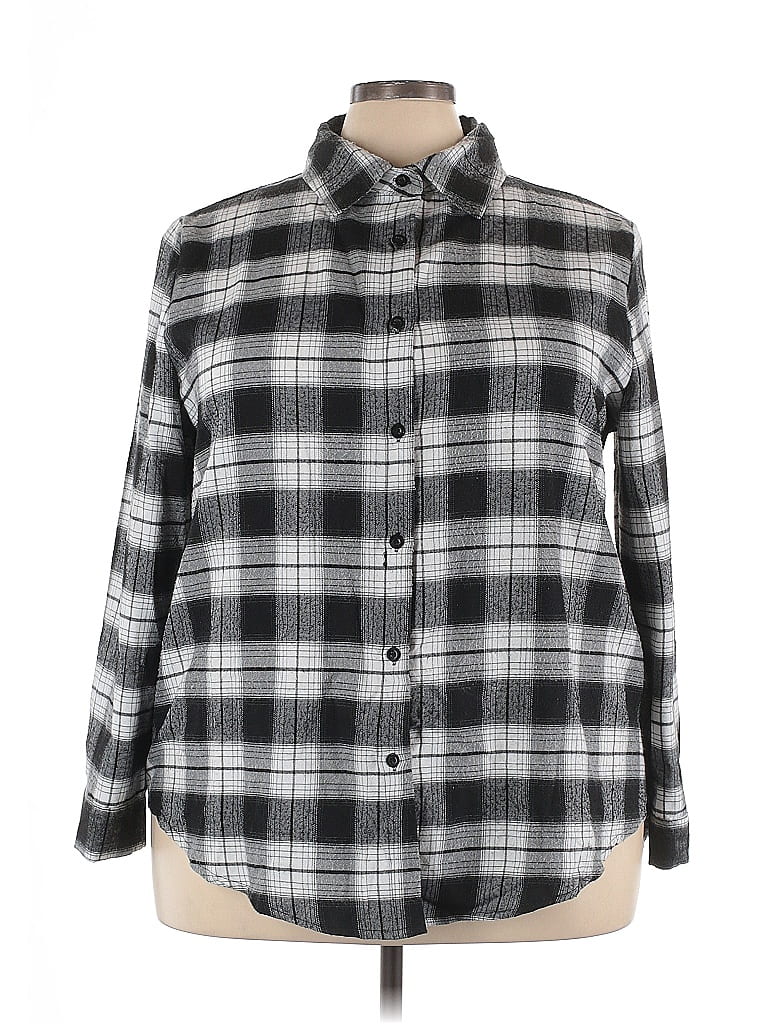 EMERY ROSE Pre-owned Long Sleeve Blouse In White