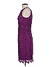 ML Monique Lhuillier 100% Polyester Purple Cocktail Dress Size 2 - photo 4