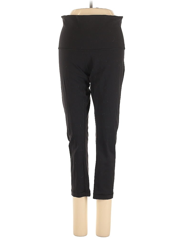 Pre-owned Lululemon Athletica Active Pants In Black