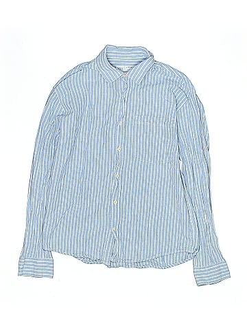 Zara Kids Long Sleeve Button-Down Shirt (view 1)