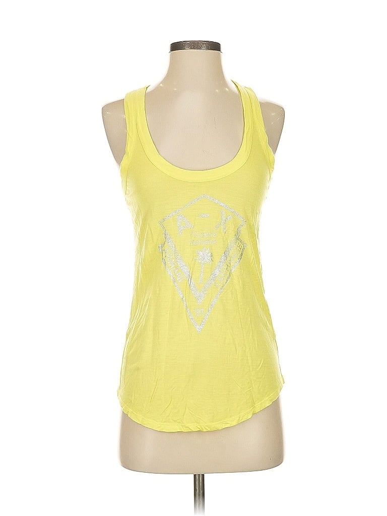 Armani Exchange Yellow Tank Top Size XXS - photo 1