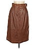Escada 100% Leather Brown Leather Skirt Size EU 38 / US 8 - photo 1