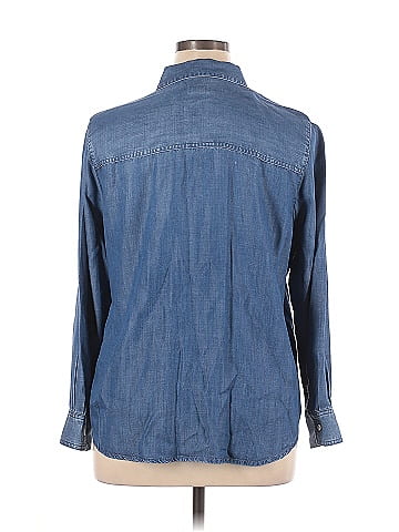 Chico's Long Sleeve Button-Down Shirt (view 2)