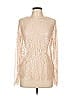 Charlotte Russe Ivory Long Sleeve Blouse Size L - photo 1