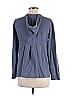 Liz Lange Maternity for Target Blue Zip Up Hoodie Size M - photo 2