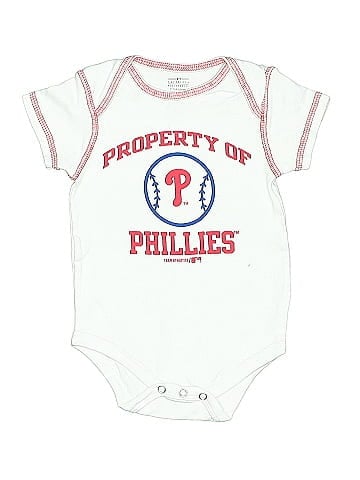 Genuine Merchandise by Team Athletics Short Sleeve Onesie (view 1)