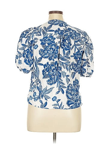 Christian Siriano New York Short Sleeve Blouse (view 2)