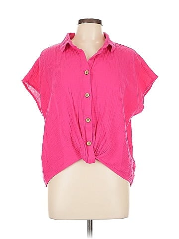 BeachLunchLounge Short Sleeve Blouse (view 1)