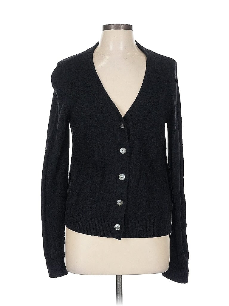 Pre-owned The Drop Cardigan Sweater In Black