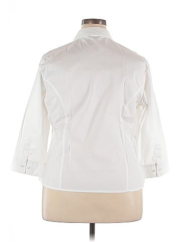 Riders by Lee 3/4 Sleeve Button-Down Shirt (view 2)