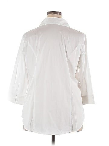 Riders by Lee 3/4 Sleeve Button-Down Shirt (view 2)