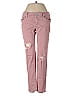 Soho JEANS NEW YORK & COMPANY Hearts Pink Jeans Size 0 - photo 1