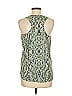 Collective Concepts 100% Polyester Green Sleeveless Blouse Size M - photo 2