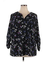 Lane Bryant Outlet 3/4 Sleeve Blouse