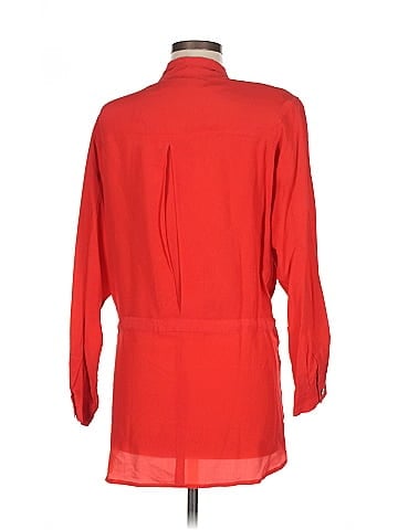 Chaus 3/4 Sleeve Silk Top (view 2)