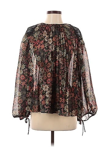 FARM Rio Long Sleeve Blouse (view 1)