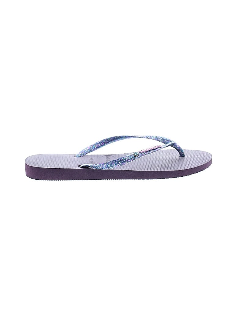Havaianas Purple Flip Flops Size 37 - 38 - photo 1