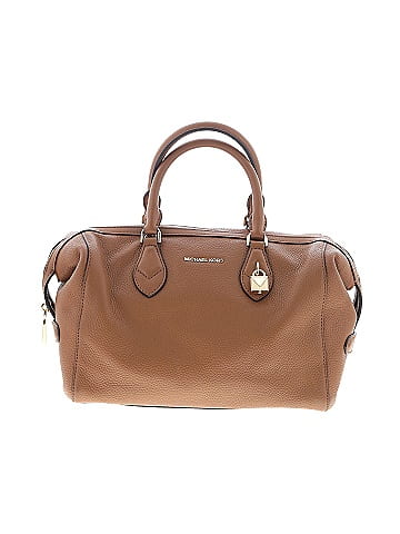 MICHAEL Michael Kors Leather Satchel (view 1)