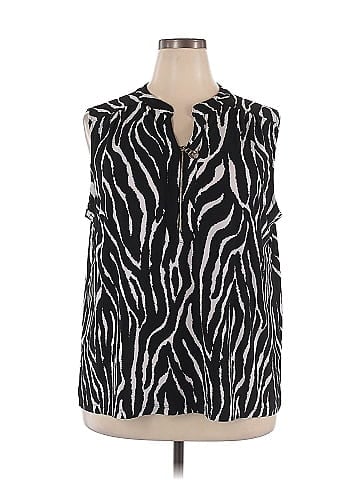 Anne Klein Sport Sleeveless Blouse (view 1)