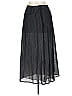 Akris Punto 100% Baumwolle Chevron-herringbone Black Formal Skirt Size 14 - photo 2