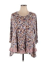 Logo By Lori Goldstein 3/4 Sleeve Blouse
