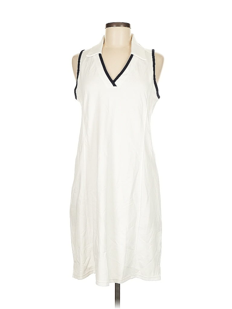 T by Talbots Ivory Casual Dress Size M - photo 1