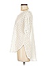 Calypso St. Barth Ivory Short Sleeve Blouse Size M - photo 4