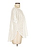 Calypso St. Barth Ivory Short Sleeve Blouse Size M - photo 3