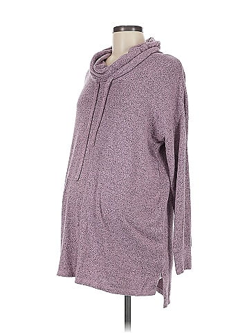 Motherhood Silk Pullover Sweater (view 1)