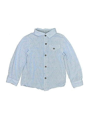 Cat & Jack Long Sleeve Button-Down Shirt (view 1)