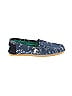 TOMS Graphic Blue Flats Size 5 - photo 1
