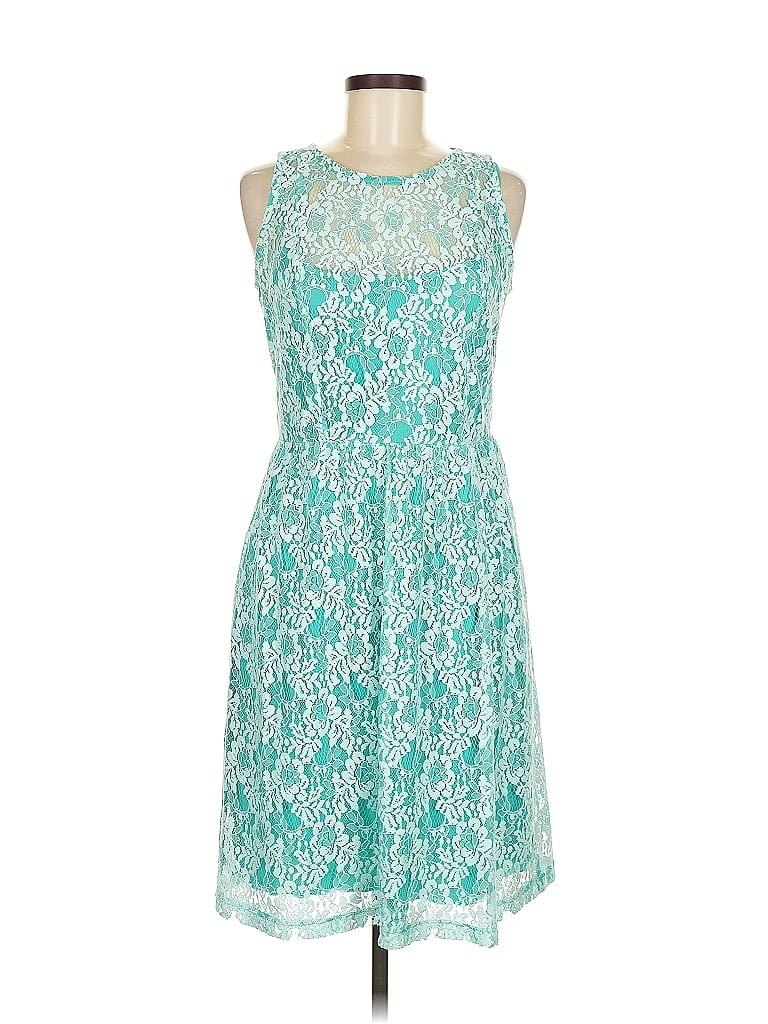 Click to view more detailed imagery on our partner's website Pre-owned Cynthia Rowley Cocktail Dress In Blue