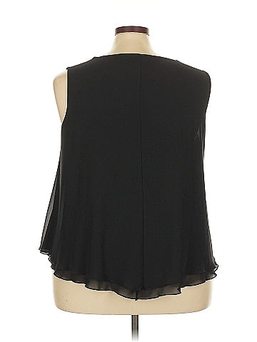 Roz & Ali Sleeveless Blouse (view 2)