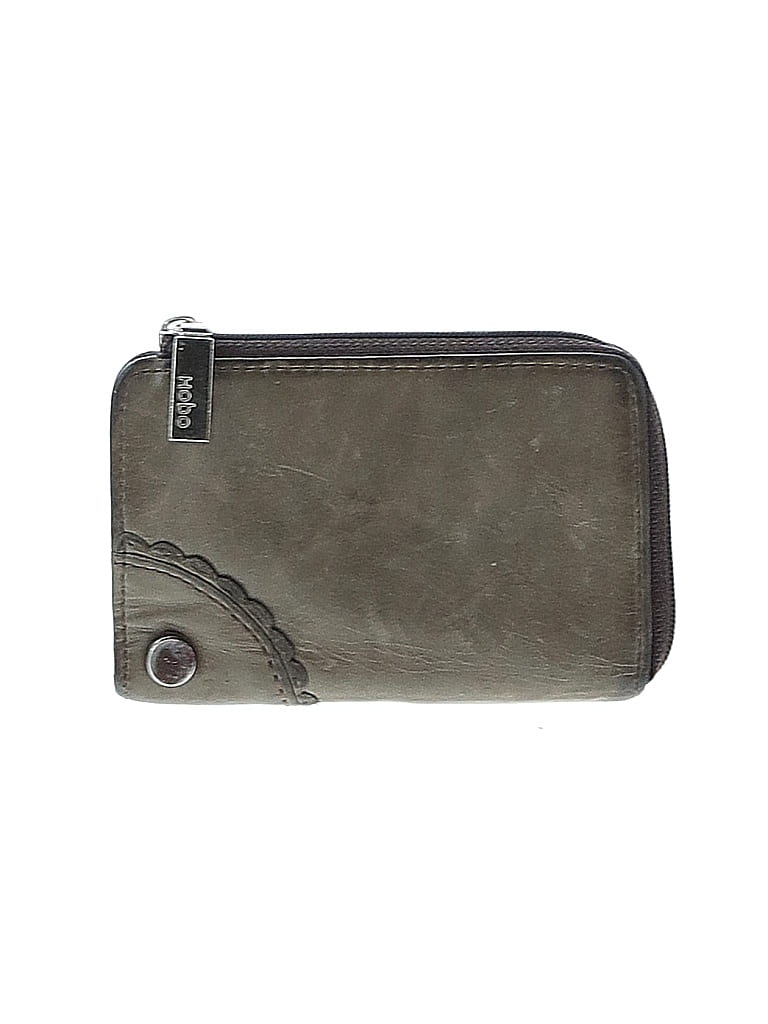Hobo The Original 100% Leather Gray Tan Leather Wallet One size - photo 1