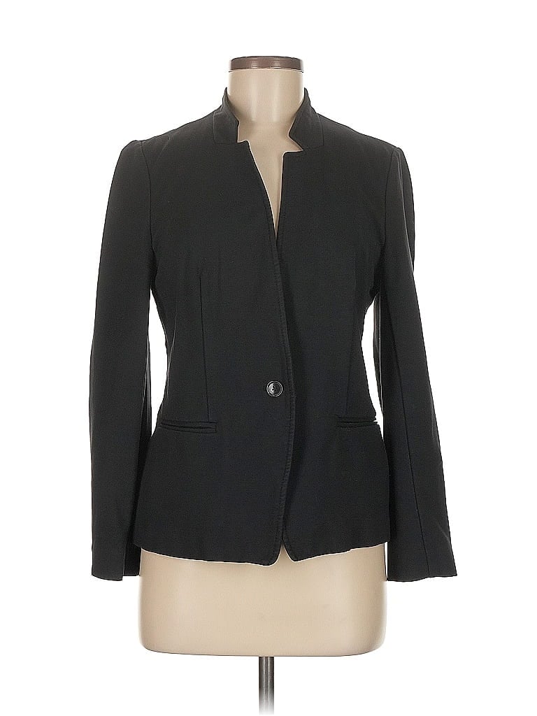 Pre-owned Banana Republic Blazer Jacket In Black