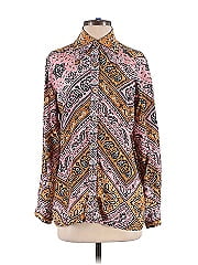 Farm Rio For Anthropologie Long Sleeve Blouse