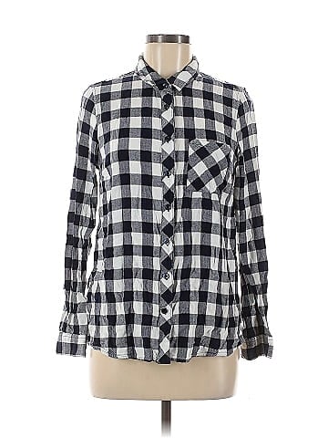 BCBGeneration Long Sleeve Button-Down Shirt (view 1)