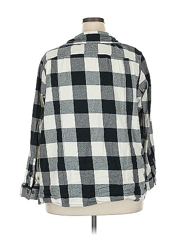 Duluth Trading Co. 3/4 Sleeve Button-Down Shirt (view 2)
