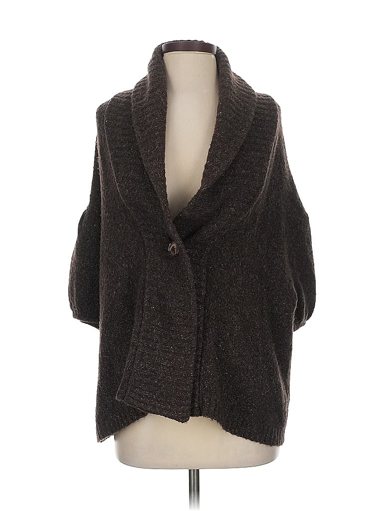 Pre-owned Bcbgmaxazria Cardigan Sweater In Brown