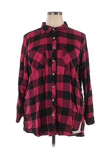 Maurices Long Sleeve Button-Down Shirt (view 1)