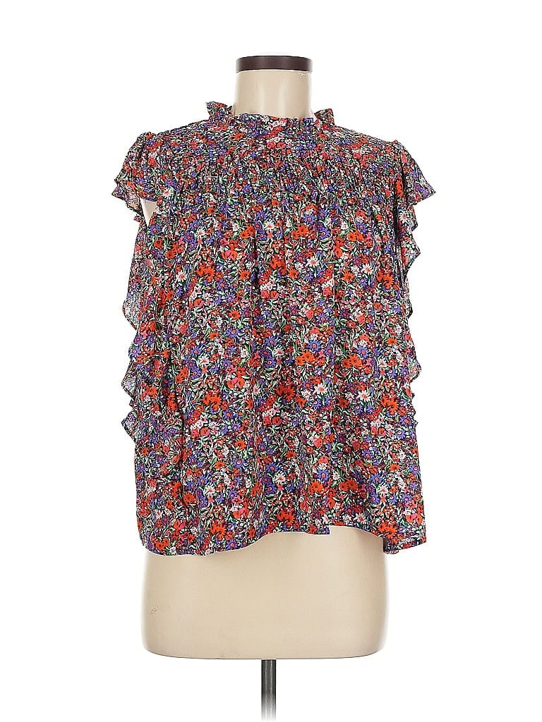 Pre-owned Dokotoo Sleeveless Blouse In Blue