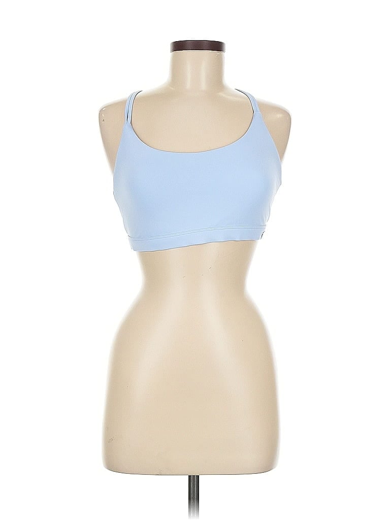 Pre-owned Assorted Brands Tank Top Blue Halter Neckline Tops