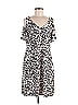 MSK Animal Print Ivory Casual Dress Size M - photo 1