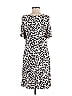 MSK Animal Print Ivory Casual Dress Size M - photo 2