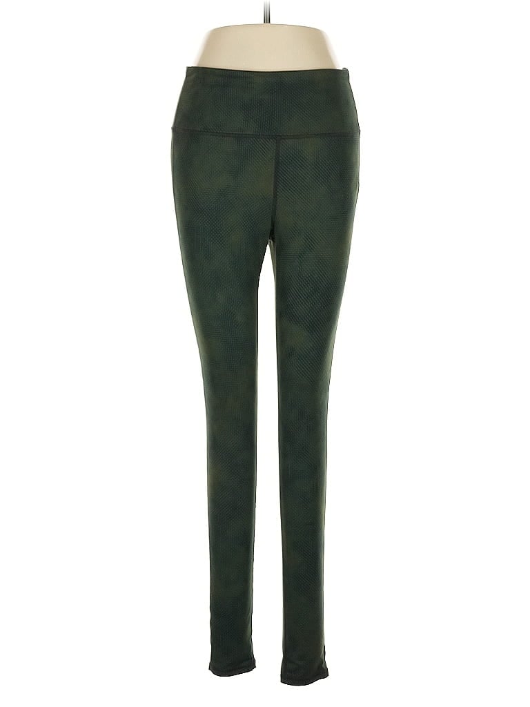 Pre-owned Athleta Active Pants In Green