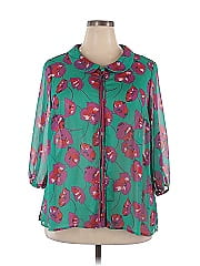 Mod Cloth 3/4 Sleeve Blouse