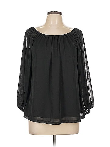 G by Giuliana Rancic 3/4 Sleeve Blouse (view 1)