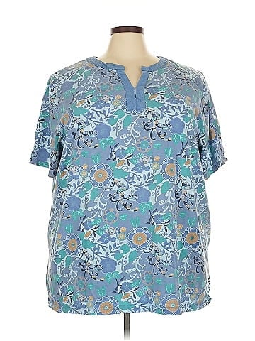 Liz & Me Short Sleeve Blouse (view 1)
