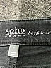 Soho JEANS NEW YORK & COMPANY Color Block Black Jeans Size 2 - photo 4