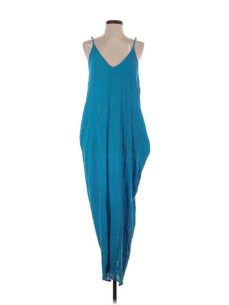 Lovestitch 100% Rayon Blue Casual Dress Size M - photo 1